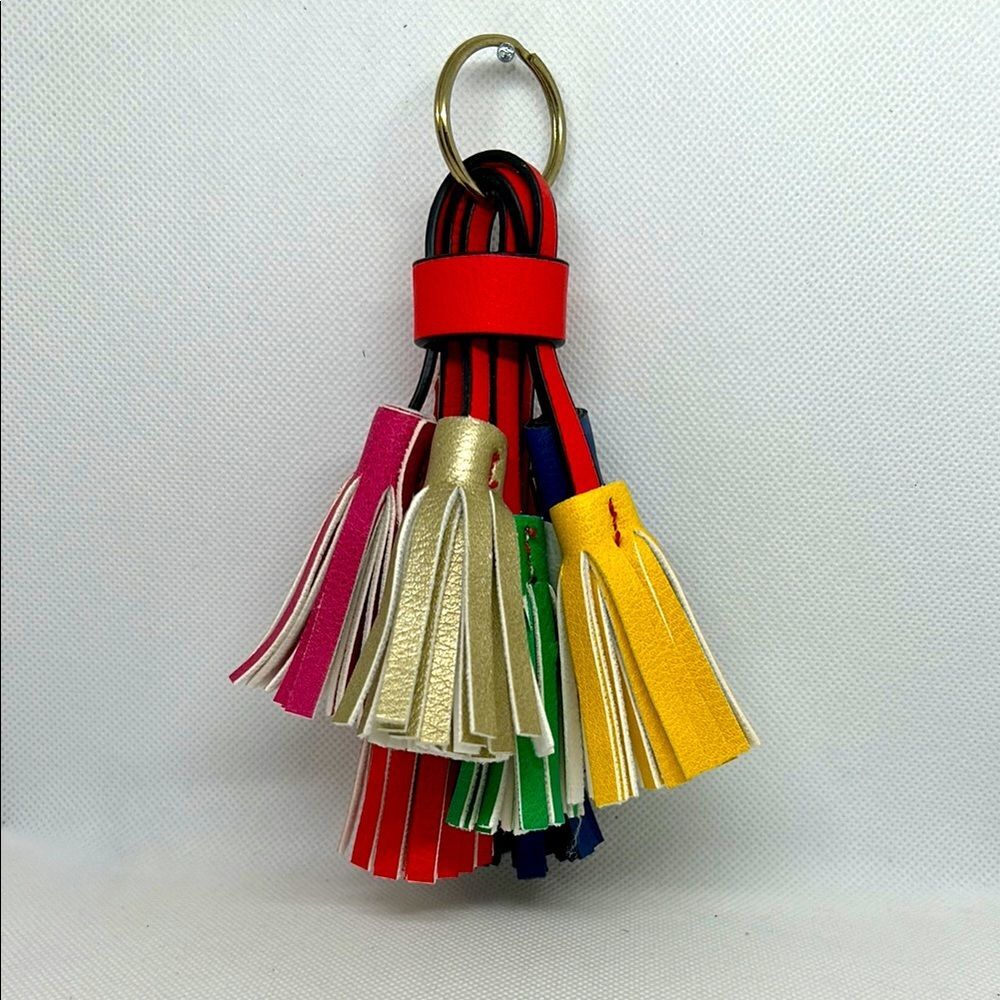 Colorful Tassel Keychain Set